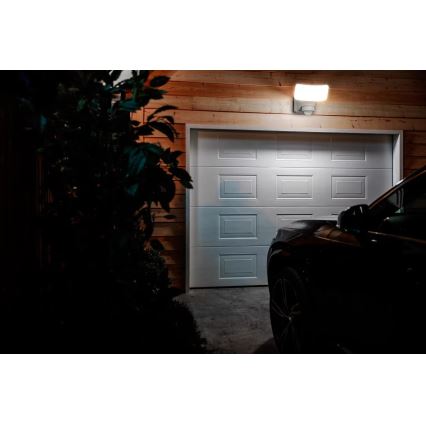 Philips - LED Solarna stenska svetilka s senzorjem TYLUS LED/6W/3,7V 5000K IP44