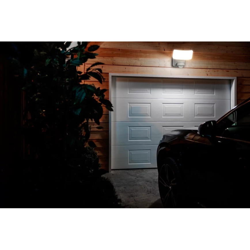 Philips - LED Solarna stenska svetilka s senzorjem TYLUS LED/6W/3,7V 5000K IP44