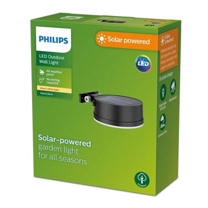 Philips - LED Solarna stenska svetilka VYNCE LED/1,5W/3,7V IP44