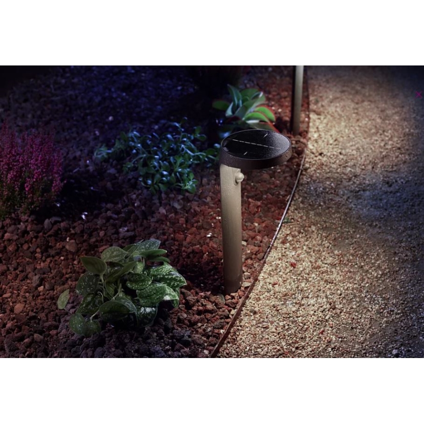Philips - LED Solarna svetilka s senzorjem LED/1,2W/4V 1800 mAh 4000K IP44