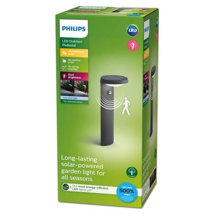 Philips - LED Solarna svetilka s senzorjem LED/1,2W/4V 4000K IP44