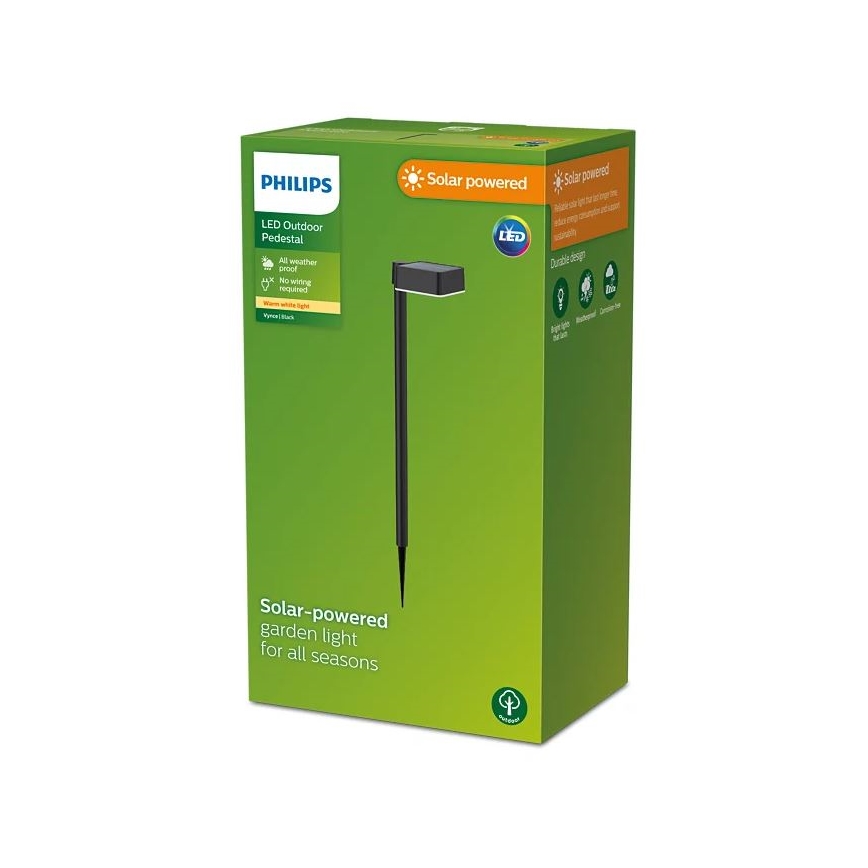 Philips - LED Solarna svetilka VYNCE LED/1,5W/3,7V IP44