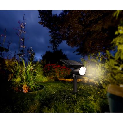 Philips - LED Solarni reflektor ASHLYN LED/1,4W/3,7V 2700K IP44