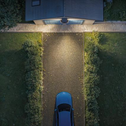 Philips - LED solarna stenska svetilka s senzorjem ZYREN LED/24,5W/3,7V 2600 mAh 3000K IP65