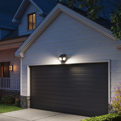 Philips - LED solarna stenska svetilka s senzorjem ZYREN LED/24,5W/3,7V 2600 mAh 3000K IP65