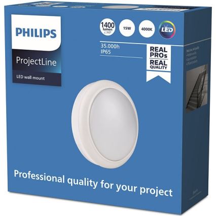 Philips - LED Stenska svetilka PROJECTLINE LED/15W/230V IP65