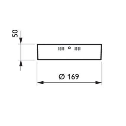 Philips - LED Stropna svetilka CORELINE LED/13W/230V 3000K