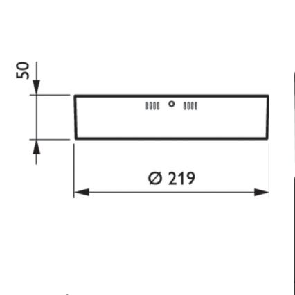 Philips - LED Stropna svetilka CORELINE LED/28W/230V 4000K