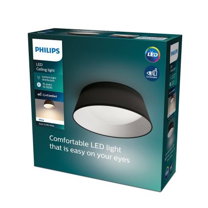 Philips - LED Stropna svetilka LED/14W/230V črna