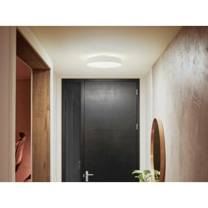 Philips - LED zatemnjiva stropna svetilka Hue LED/19,2W/230V 2200-6500K premer 381 mm bela + daljinsko upravljanje