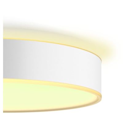 Philips - LED zatemnjiva stropna svetilka Hue LED/19,2W/230V 2200-6500K premer 381 mm bela + daljinsko upravljanje
