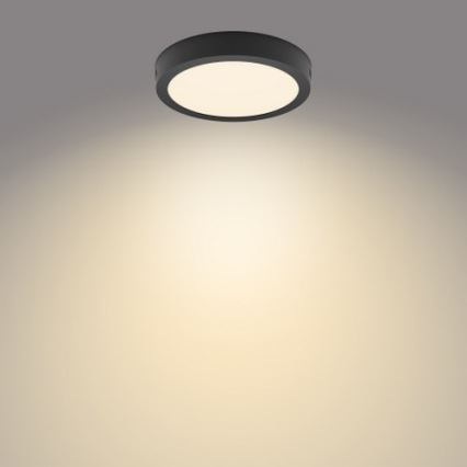Philips - LED Stropna svetilka LED/12W/230V 2700K črna