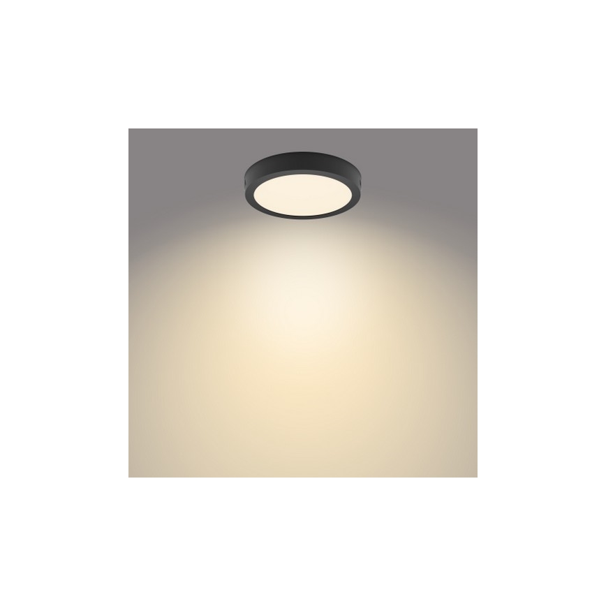 Philips - LED Stropna svetilka LED/12W/230V 2700K črna