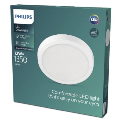 Philips - LED Stropna svetilka LED/12W/230V 4000K bela