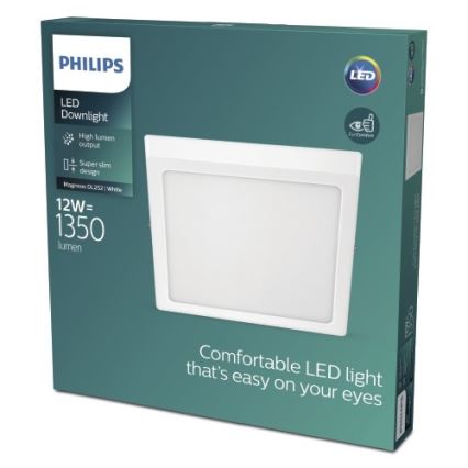 Philips - LED Stropna svetilka LED/12W/230V 4000K bela