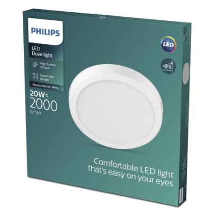 Philips - LED Stropna svetilka LED/20W/230V 2700K bela