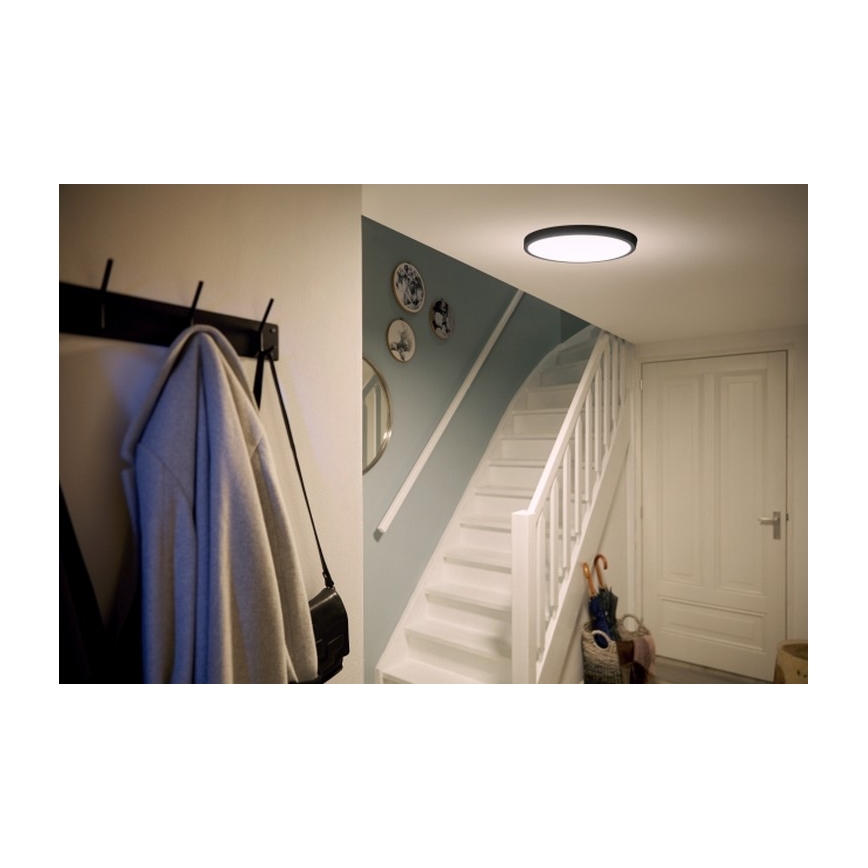 Philips - LED Stropna svetilka LED/20W/230V 2700K črna
