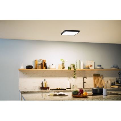 Philips - LED Stropna svetilka LED/20W/230V 2700K črna