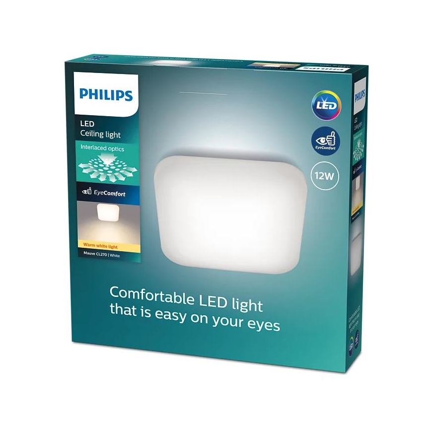 Philips - LED Stropna svetilka LED/12W/230V 2700K