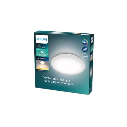 Philips - LED Stropna svetilka MOIRE LED/10W/230V 2700K premer 24 cm