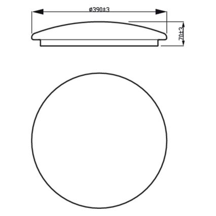 Philips - LED Stropna svetilka LED/20W/230V 4000K