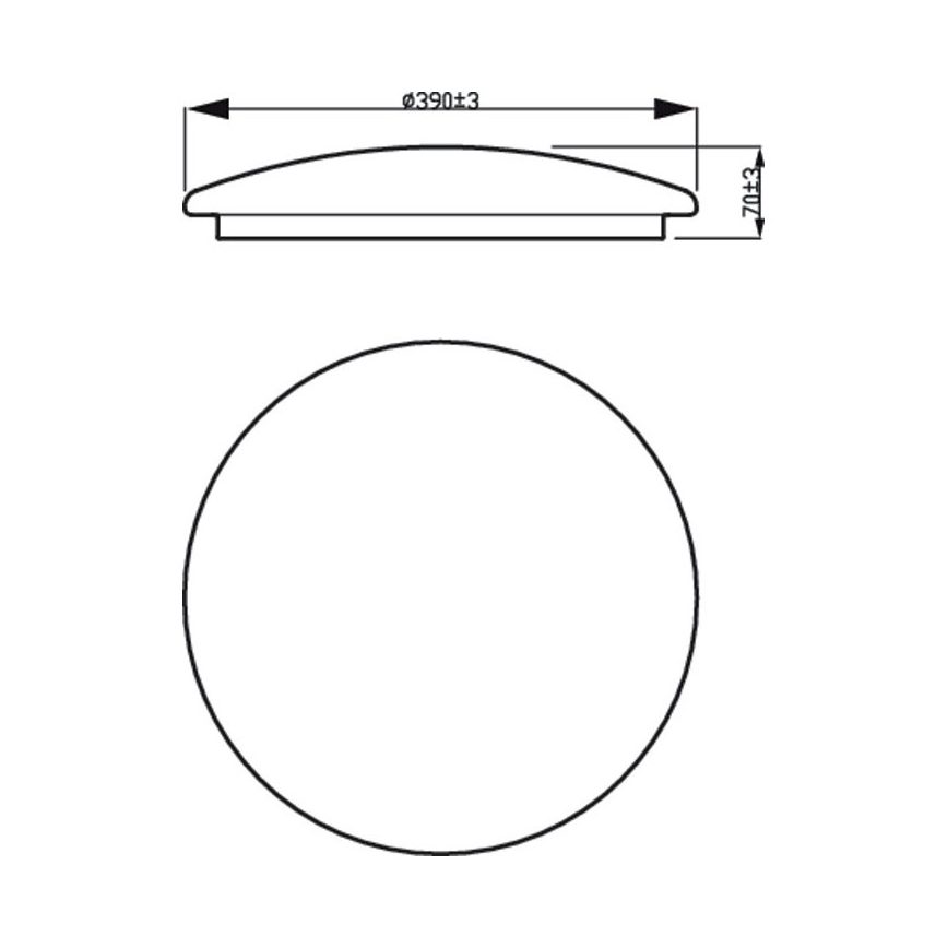 Philips - LED Stropna svetilka LED/20W/230V 4000K