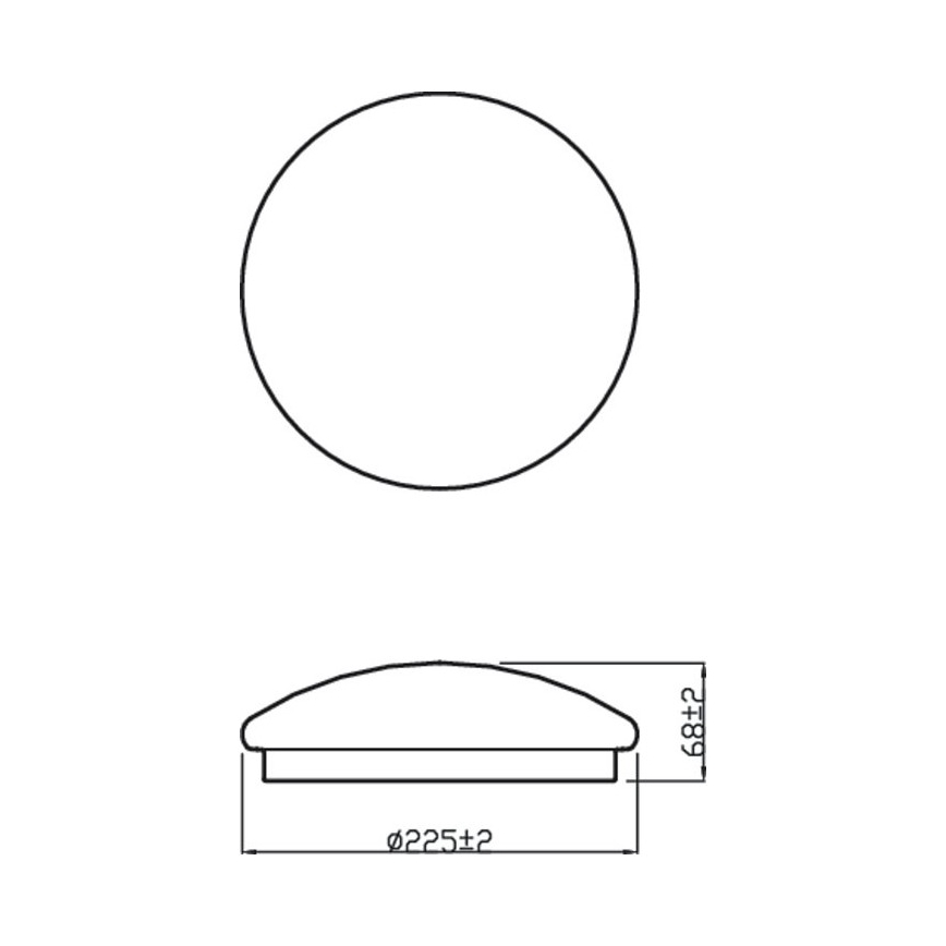 Philips - LED Stropna svetilka MOIRE LED/6W/230V