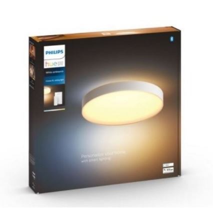 Philips - LED stropna svetilka Hue z možnostjo zatemnitve LED/48W/230V 2200-6500K pr. 551 mm bela + daljinski upravljalnik