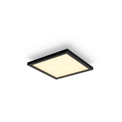 Philips - LED zatemnjivo stropno svetilo Hue AURELLE LED/19W/230V 2200-6500K 30x30 cm črna