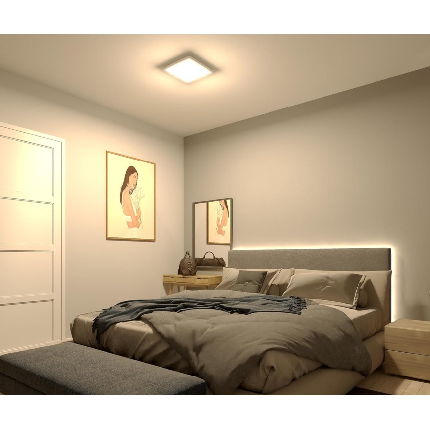 Philips - LED stropna svetilka z zatemnitvijo LED/15W/230V 2700K 39,5x39,5 cm