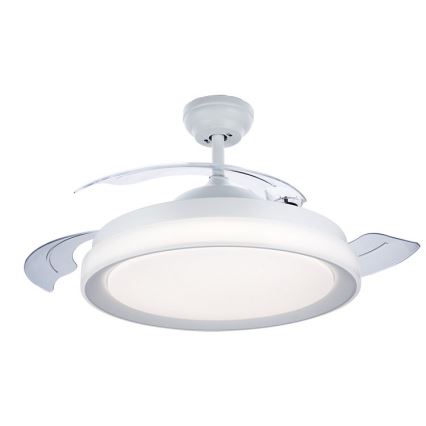 Philips - LED Stropni ventilator LED/35W/230V 5500/4000/2700K bela + Daljinski upravljalnik
