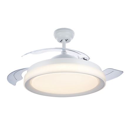 Philips - LED Stropni ventilator LED/35W/230V 5500/4000/2700K bela + Daljinski upravljalnik