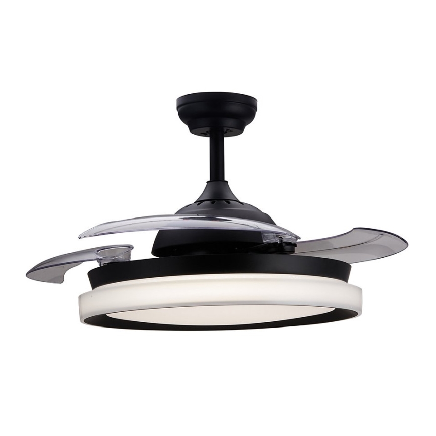 Philips - LED Stropni ventilator LED/35W/230V 5500/4000/2700K črna + Daljinski upravljalnik