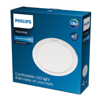 Philips - LED Vgradna svetilka LED/17W/230V 4000K