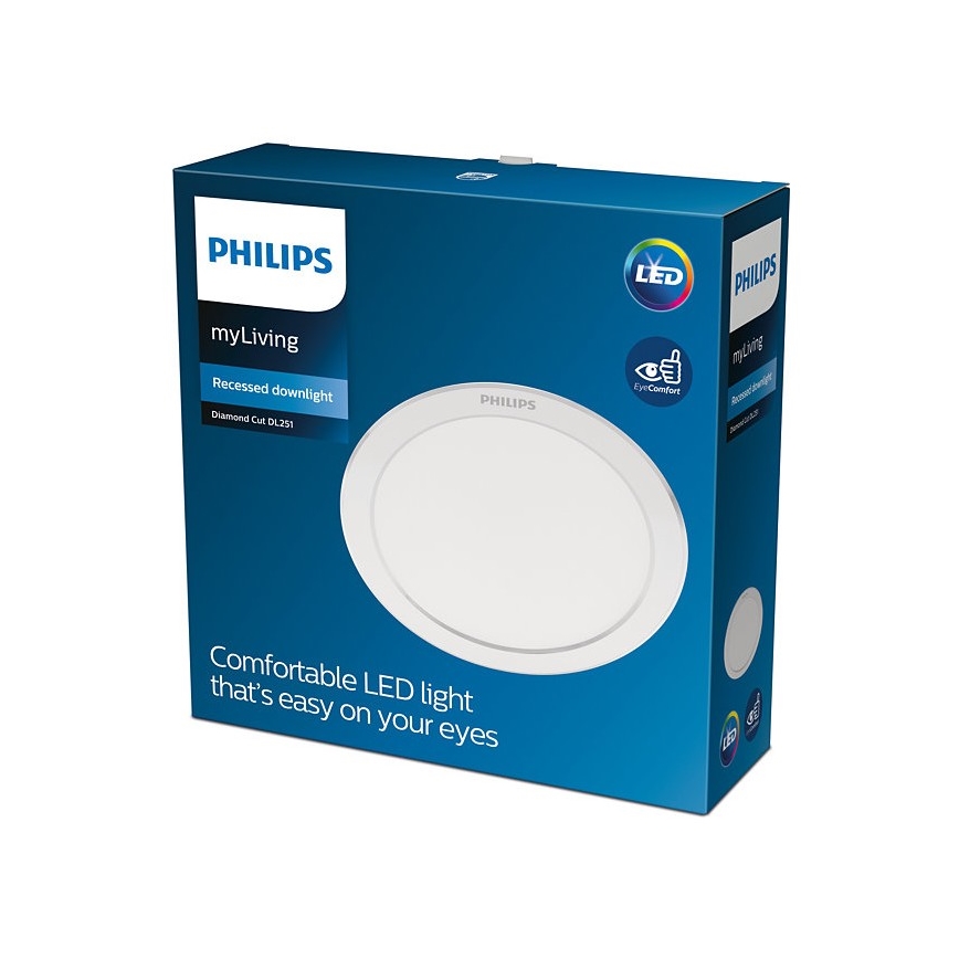 Philips - LED Vgradna svetilka LED/17W/230V 4000K