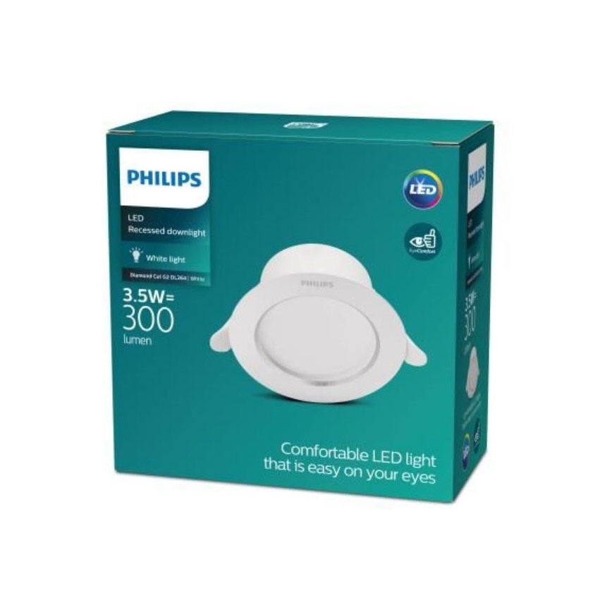 Philips - LED Vgradna svetilka LED/3,5W/230V 3000K