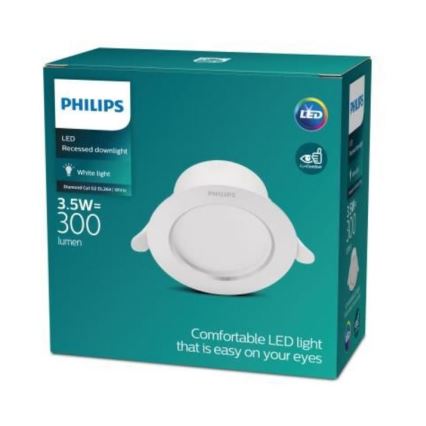 Philips - LED Vgradna svetilka LED/3,5W/230V 4000K