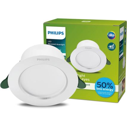 Philips - LED Vgradna svetilka LED/6,5W/230V 3000K