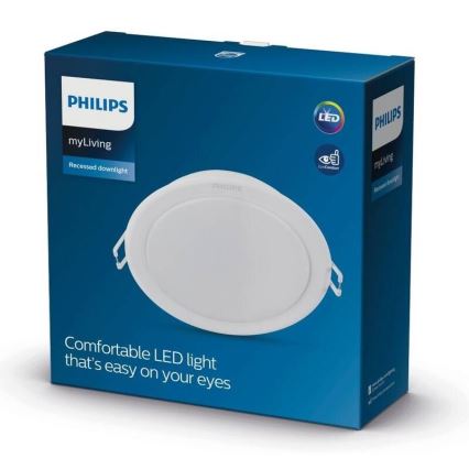 Philips - LED Vgradna svetilka MESON LED/12,5W/230V 3000K