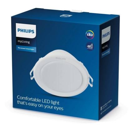 Philips - LED Vgradna svetilka MESON LED/5,5W/230V 3000K