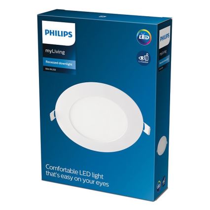 Philips - LED Vgradna svetilka SLIM LED/9W/230V 3000K