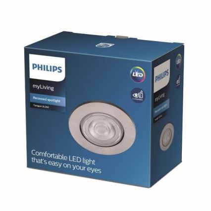 Philips - LED Vgradna svetilka LED/4,5W/230V 2700K