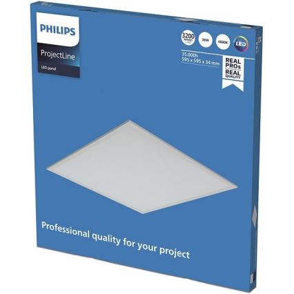 Philips - LED vgradni panel PROJECTLINE LED/36W/230V 59,5x59,5 cm