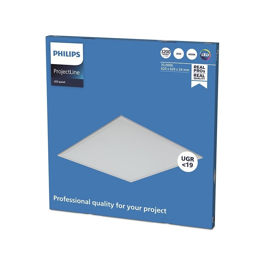 Philips - LED vgradni panel PROJECTLINE LED/36W/230V 62x62 cm