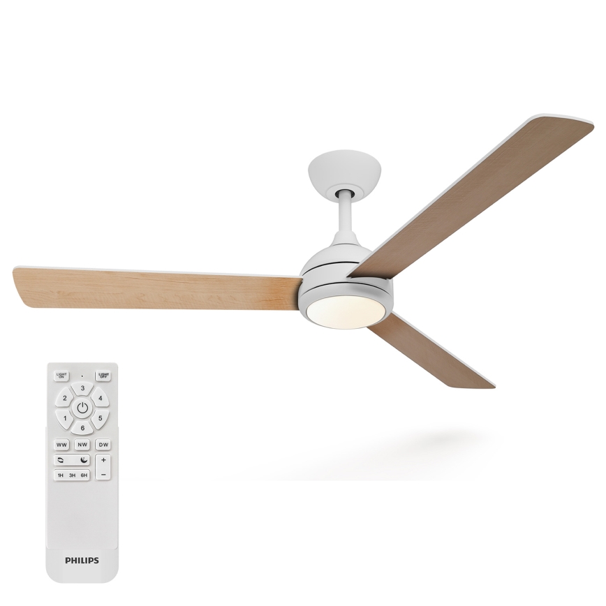 Philips - LED stropni ventilator CIVX LED/24W/230V z zatemnitvijo + daljinski upravljalnik
