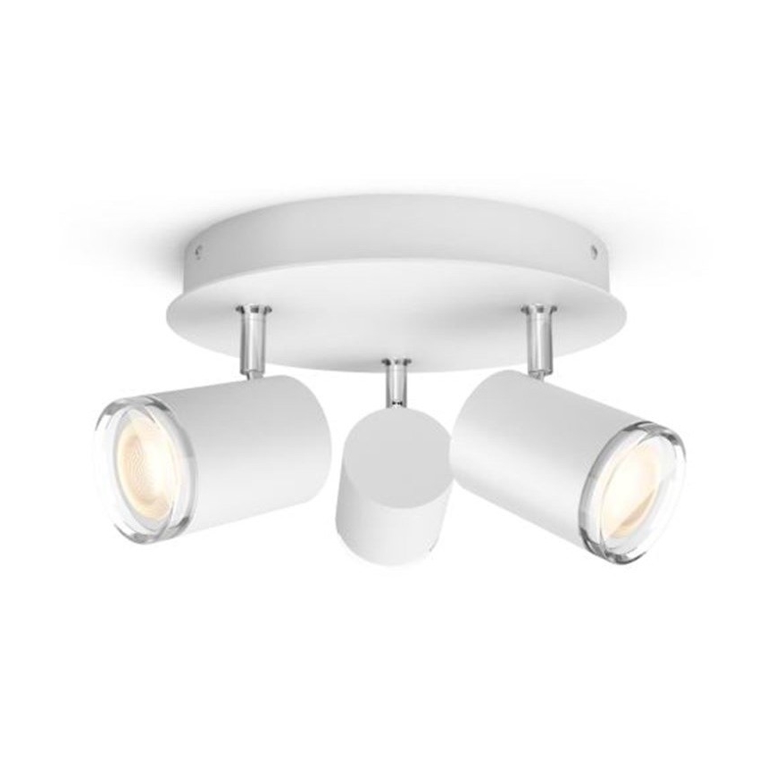 Philips - LED Zatemnitvena kopalniška svetilka Hue ADORE 3xGU10/5W/230V IP44 + Daljinski upravljalnik