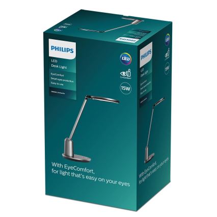 Philips - LED Zatemnitvena namizna svetilka na dotik EINSTEIN SCENE SWITCH LED/15W/230V 2800/4000/5100K CRI94