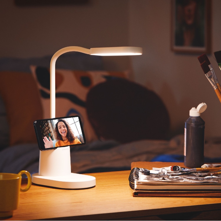 Philips - LED Zatemnitvena namizna svetilka na dotik BUCKET LED/7W/5V 1800 mAh 3000/4000/5700K CRI 90