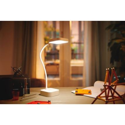 Philips - LED Zatemnitvena namizna svetilka na dotik ROCK LED/5W/5V 1800 mAh