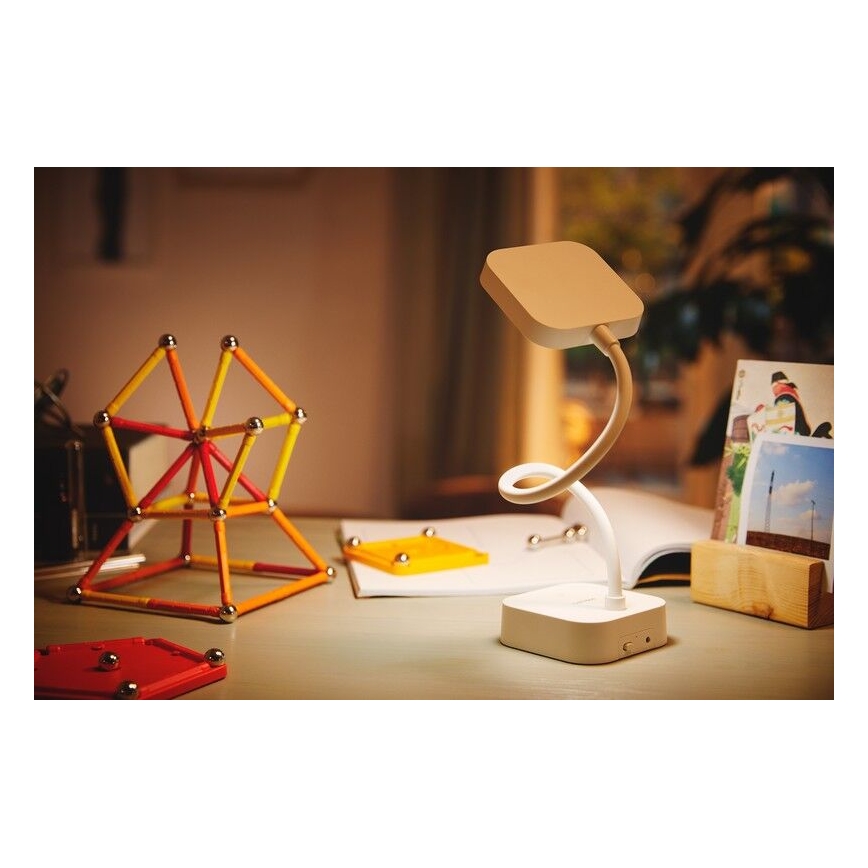 Philips - LED Zatemnitvena namizna svetilka na dotik ROCK LED/5W/5V 1800 mAh